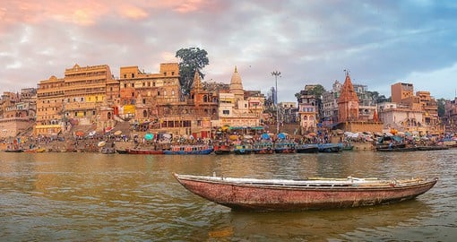 Regarded as the spiritual capital of India, Varanasi dates from the 11th century BC