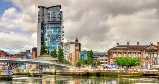 Standing on the banks of the River Lagan, Belfast is the capital and largest city of Northern Ireland