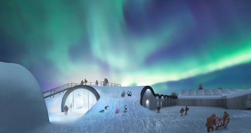 Ice hotel in Lapland
