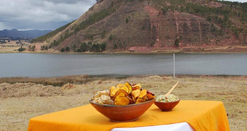 Enjoy gourmet food in amazing settings in Peru
