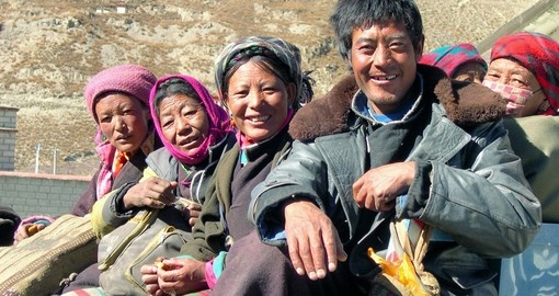 Tibet farmers