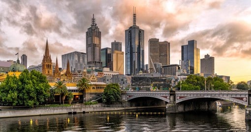 Begin this thrilling adventure in majestic Melbourne, a city with a stunning skyline