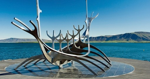 Solfar Suncraft in Reykjavik