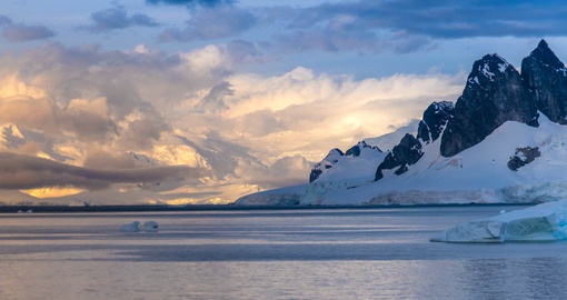Danco Island is one of just two spots where it's possible to make a continental landing in the Antarctic