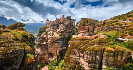 The Meteora Monasteries were founded by the monk Dometius in the 15th century