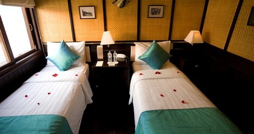 Hotel Style Beds, Twins Or Double Beds