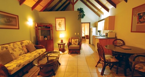 Experience all the amenities of the Royale Takitumu during your next Cook Island vacations.