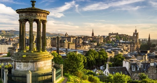 Your trip to Scotland begins in stately Edinburgh