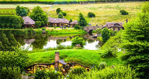 Head into a world of hobbits and parties when visiting the lands of The Shire