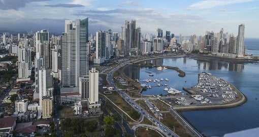 Stroll alongside the Pacific Coast as you explore Panama City