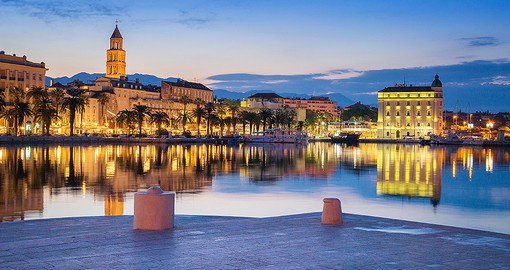 Croatia's second largest city, Split is on the eastern shore of the Adriatic