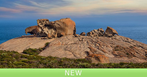 The Remarkable Rocks in Flinders Chase National Park are a highlight of Kangaroo Island