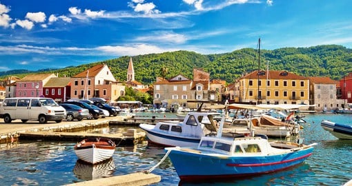 Hvar is Croatia's sunniest island and a favorite of the rich & famous