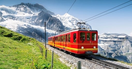 Train to Jungfrau Mountain
