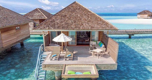 Hurawalhi Island Resort is located on the pristine Lhaviyani Atoll in the Maldives