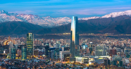 Capital and largest city of Chile, Santiago is a charming blend of tradition and modernity
