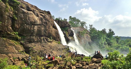 Athirapally  is the largest waterfalls in Kerala