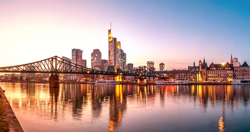 Enjoy bustling Frankfurt on your trip to Germany