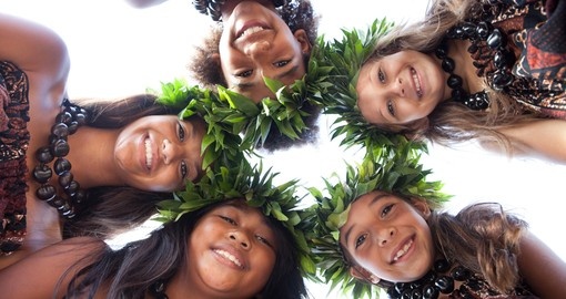 Hawaiian girls