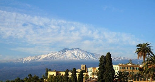 Mount Etna is the highest and most active volcano in Europe. Towering above the city of Catania