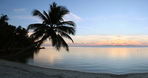A peaceful sunset on Koh Pha Ngan Island
