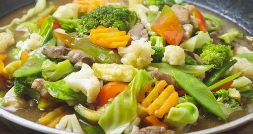 Chopsuey a specialty in the Philippines