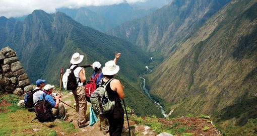Spectacular views from Peru's Inca Trail