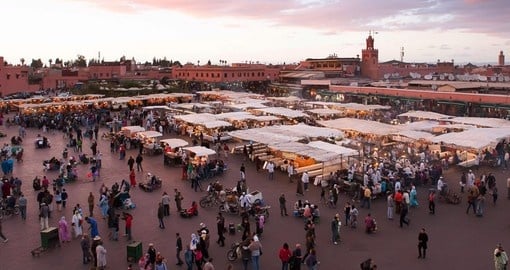 Jamaa el Fna Market,  Marrakesh