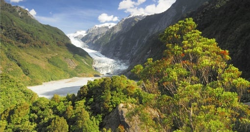 Visit Franz Josef Glacier on your New Zealand vacation