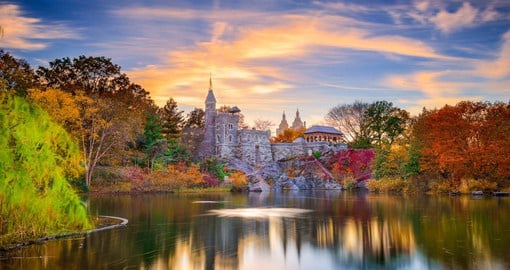 Central Park was designed by Frederick Law Olmsted and Calvert Vaux in 1858