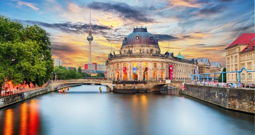Berlin's Museum Island, with its five temple-like buildings, houses treasures from 6,000 years of human history