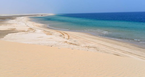 Khor Al Adaid is the area where the Doha Desert meets the Arabian Sea - a truly magical sight to witness