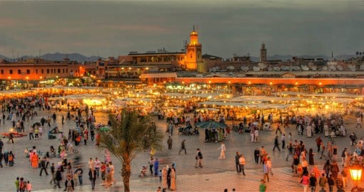 Dating from the Berber Empire, Marrakech is one of Morocco's imperial cities