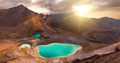 The Tongariro region was chosen as a primary filming location for the Lord of the Rings