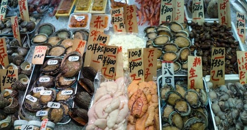 Nishiki market is know to locals as "Kyoto's pantry"