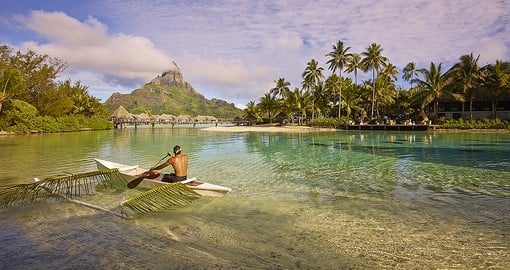 Try one of the outrigger canoes