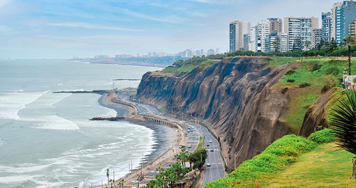 Grab a bite in Lima, known as the culinary capital of Peru