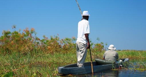 Mokoro boat, Okavango Delta