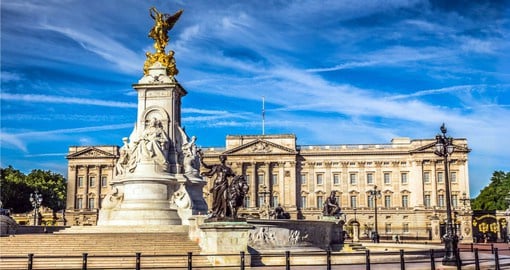 Visit the famed Buckingham Palace where the kings and queens of England lived on your England Vacation