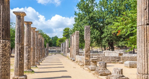 Ancient Olympia Ruins, Elis, Greece