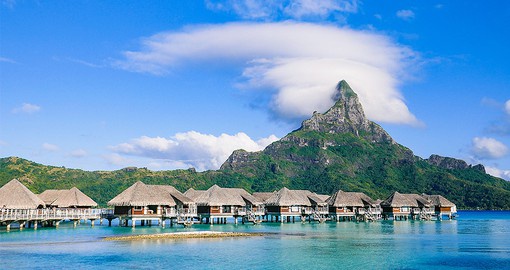 The InterContinental Bora Bora Resort & Thalasso Spa enjoys a prime location on the tranquil lagoon