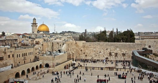 The walled city of Jerusalem plays a central role to Judaism, Islam, and Christianity