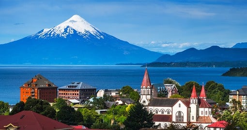 On the banks of Lake Llanquihue, Puerto Varas is known as the city of roses