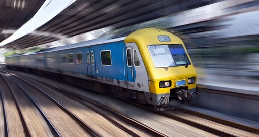High-speed train travel