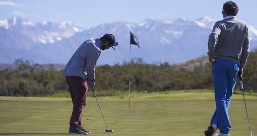 Enjoy a day of golf at Club de Campo, Mendoza during your Argentina Vacation
