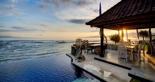 Beautiful sunsets are part of your trip to Bali