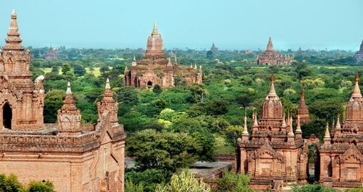 Bagan is Myanmar's first Kingdom founded in the 11th century