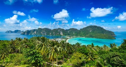The tropical island of Phi Phi