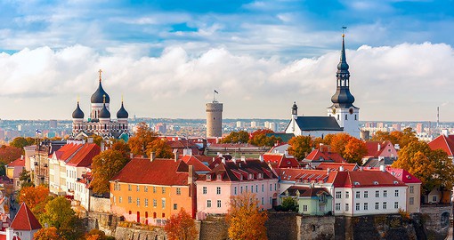 Tallinn, the best preserved medieval city in Northern Europe