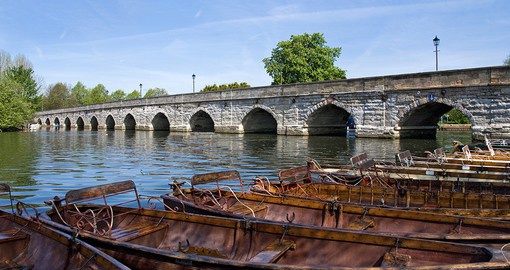 Venture to Shakespeare's birth place by crossing the bridge into Stratford-upon-Avon